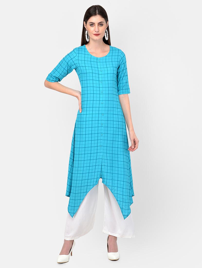 women's asymmetric kurta - 18141363 - Zoom Image - 0