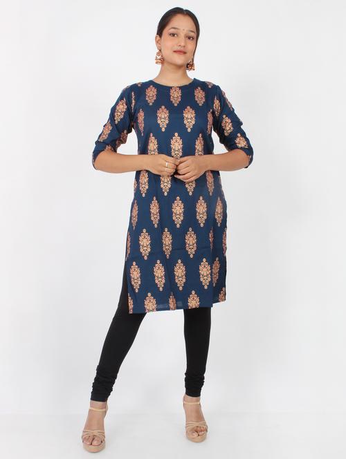 women's straight kurta - 18141803 - Standard Image - 0