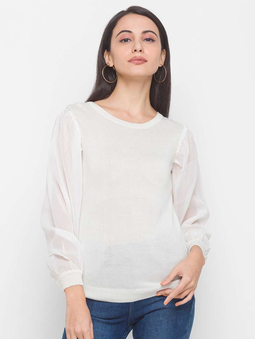 women's plain round neck t-shirt