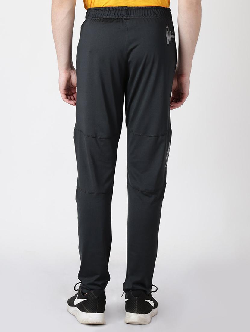 grey polyester full length track pant - 18143516 - Standard Image - 2