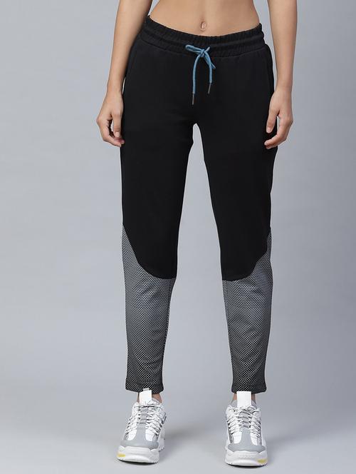 high rise color block trackpants - 18144948 -  Standard Image - 0