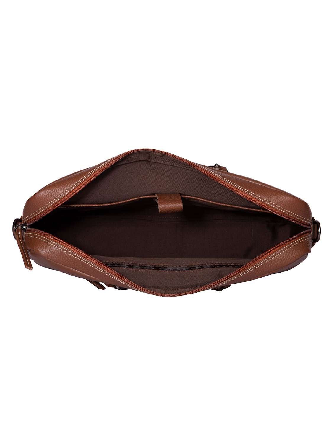 Tan Leather Laptop Bag - 18145134 -  Standard Image - 2