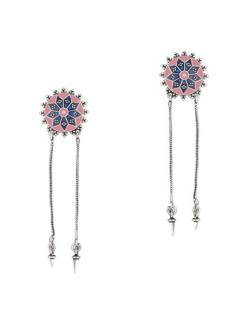 eye catchy stone stud beautifully design drop earrings - 18145209 -  Standard Image - 0