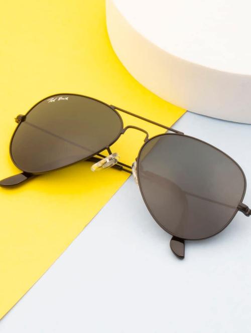 avimast by ted smith uv protection aviator sunglasses for men women latest stylish glass lens metal frame - 18145681 - Standard Image - 0