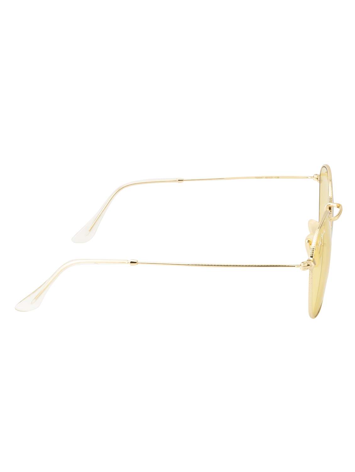 moon by ted smith uv protection round sunglasses for men women glass lens metal frame - 18145722 -  Standard Image - 2