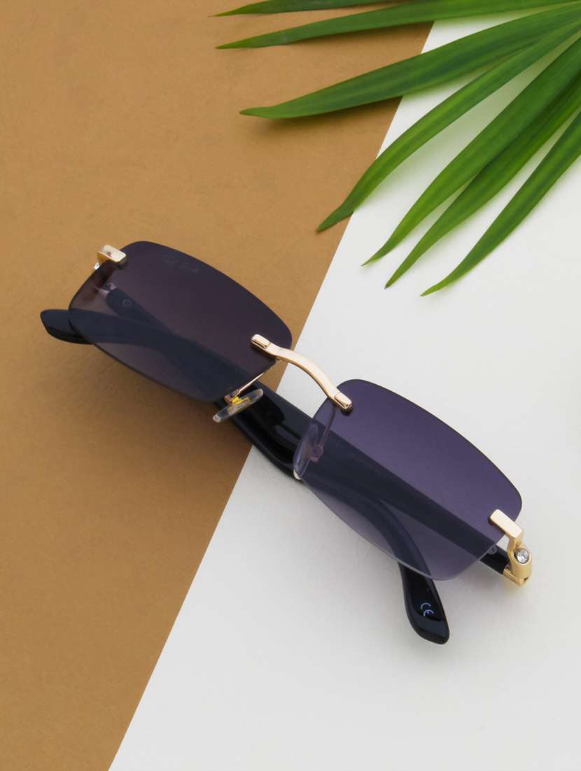 uv protection rectangular sunglasses 