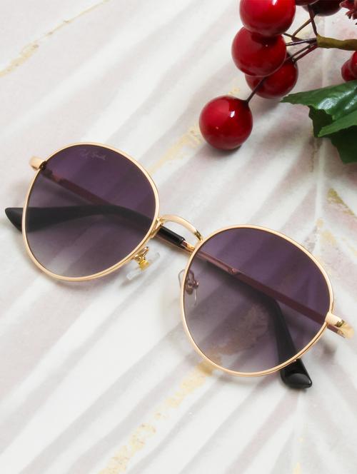 fairplay by ted smith uv protection round sunglasses stylish trending for men women (54) - 18145782 -  Standard Image - 0