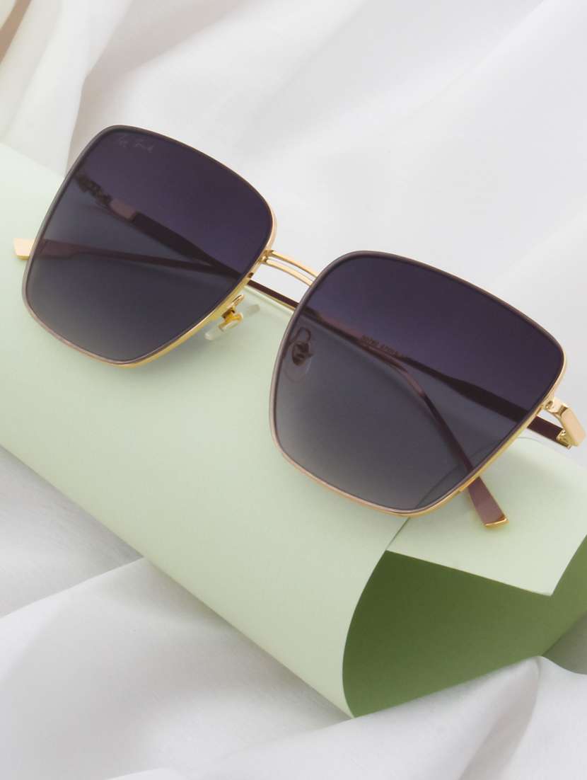 beuniq by ted smith uv protection square sunglasses for men women (60)