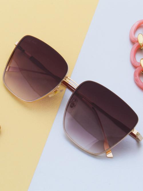 beuniq by ted smith uv protection square sunglasses for men women (60) - 18145806 -  Standard Image - 0