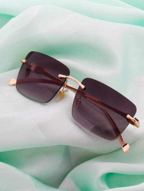 panthesqu by ted smith uv protection square sunglasses for men women (52) - 18146322 - Standard Image - 0