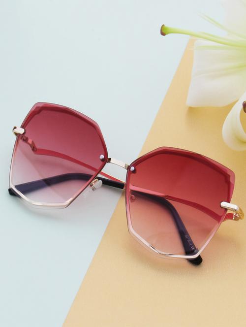 diamond by ted smith uv protection square women sunglasses for ladies girls stylish |50| - 18146335 -  Standard Image - 0