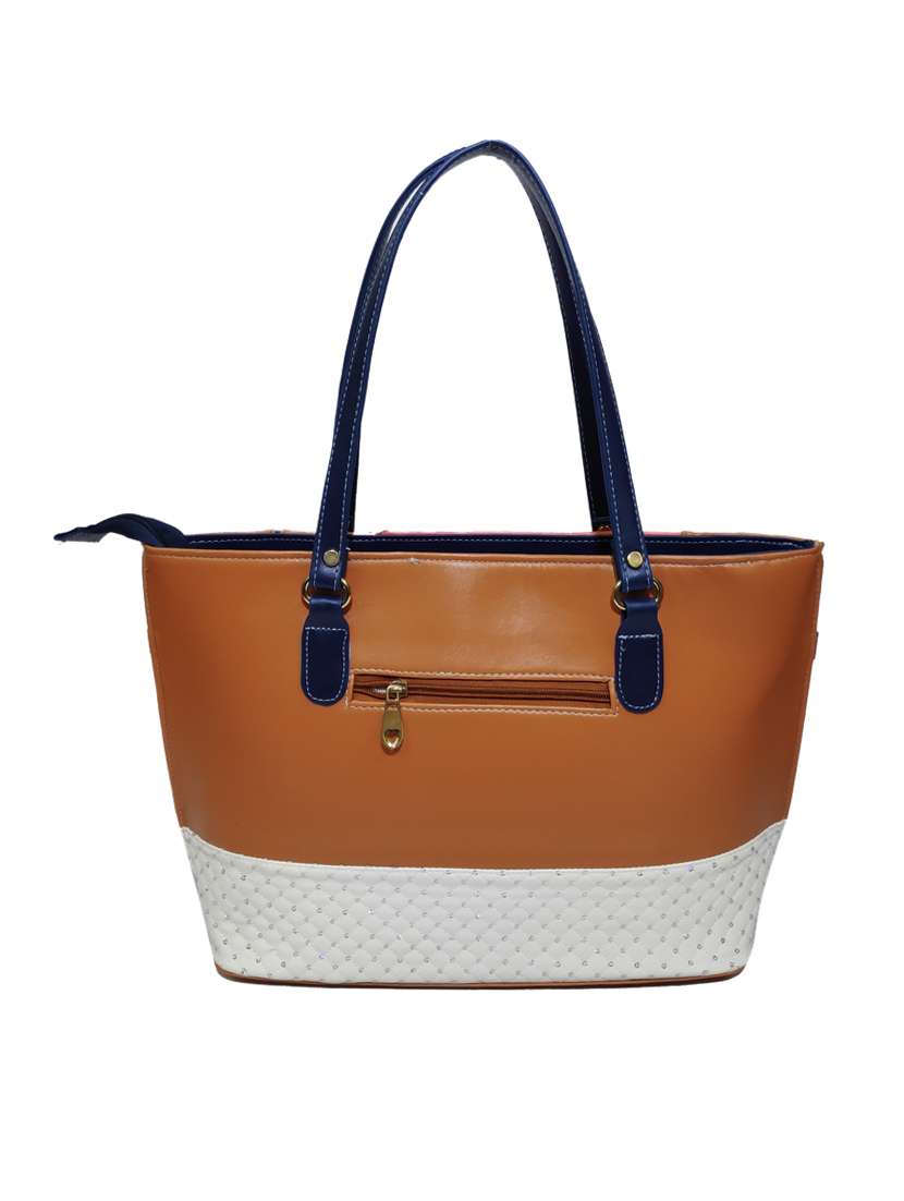 multi colored leatherette (pu) combo handbag - 18146395 -  Standard Image - 2