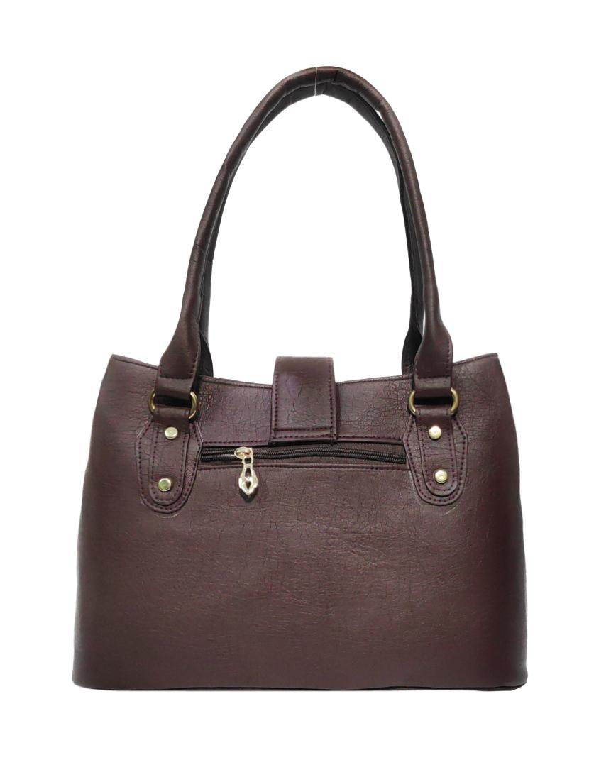 pack of 2 leatherette (pu) combo handbag - 18146509 - Standard Image - 2