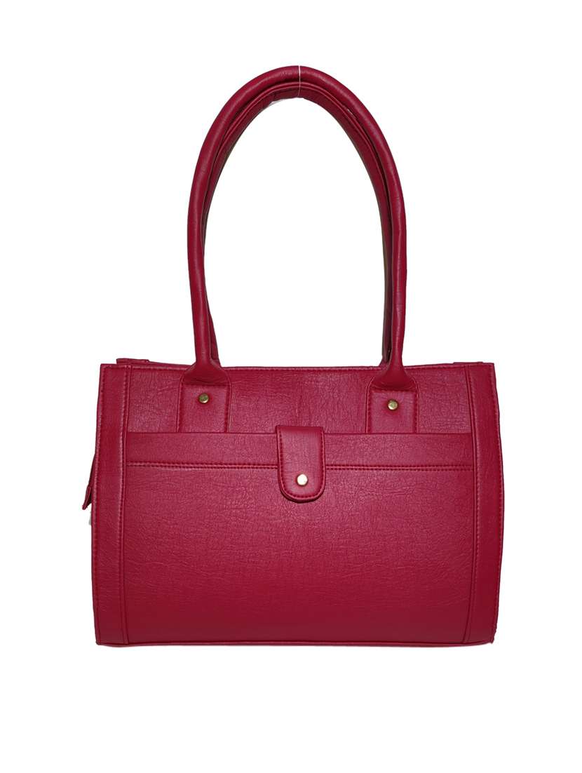 pack of 2 leatherette (pu) combo handbag - 18146515 - Standard Image - 2
