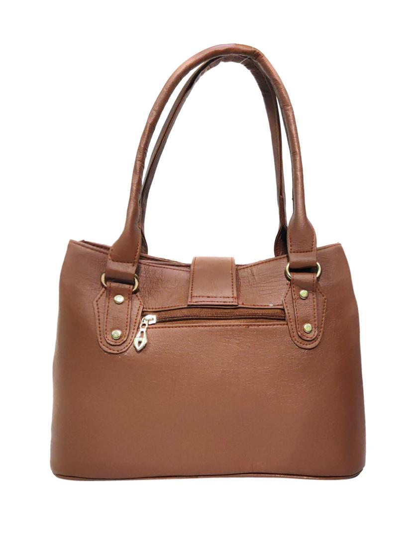 pack of 2 leatherette (pu) combo handbag - 18146527 - Standard Image - 2