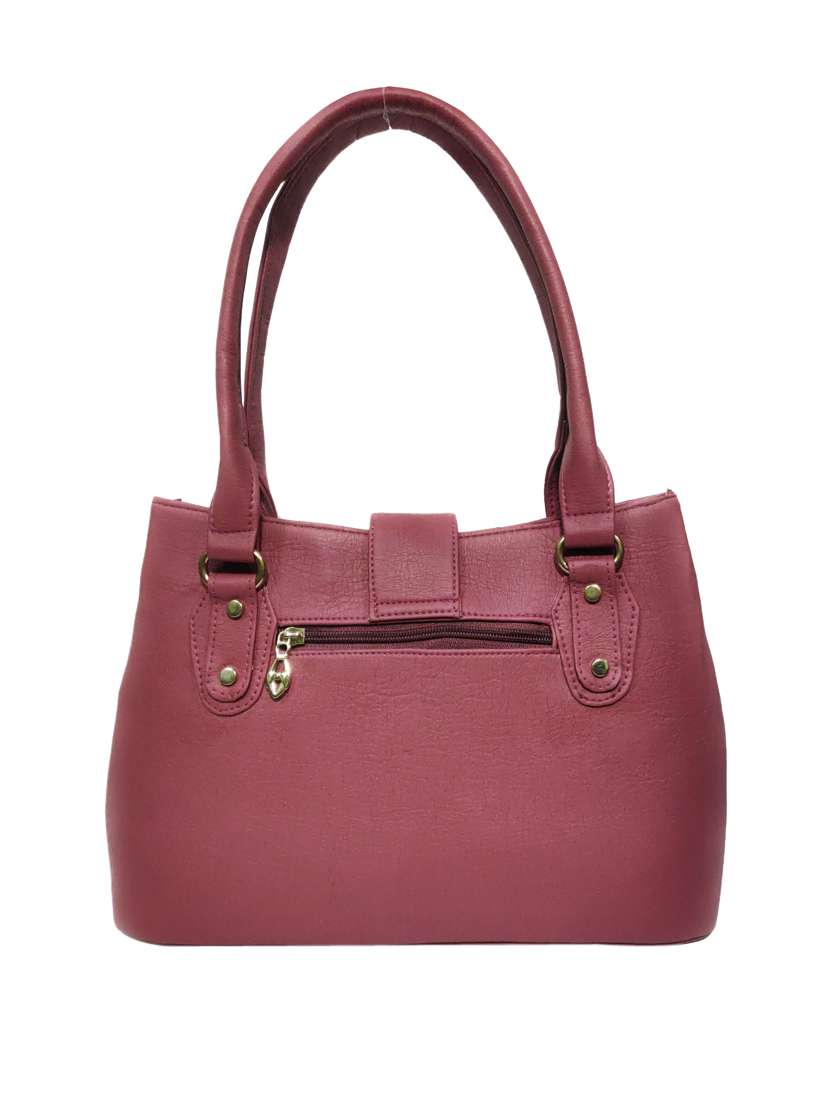 pack of 2 leatherette (pu) combo handbag - 18146535 -  Standard Image - 2