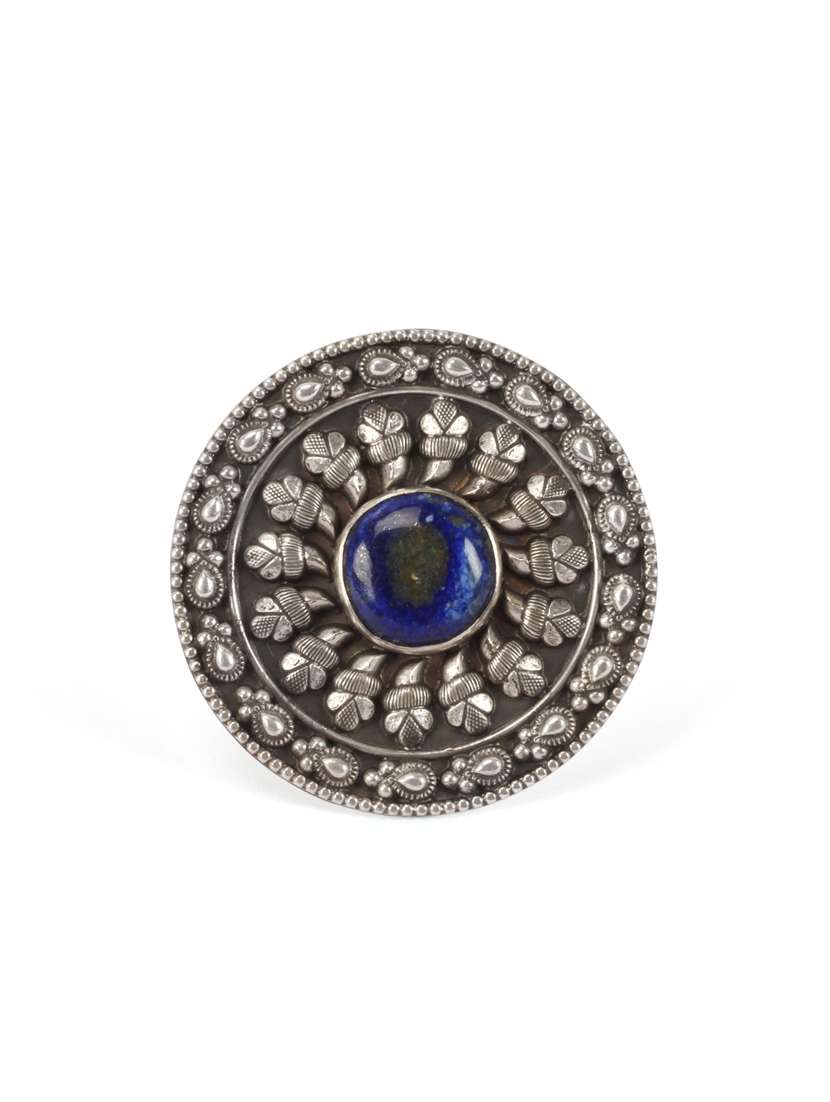 silver finger ring