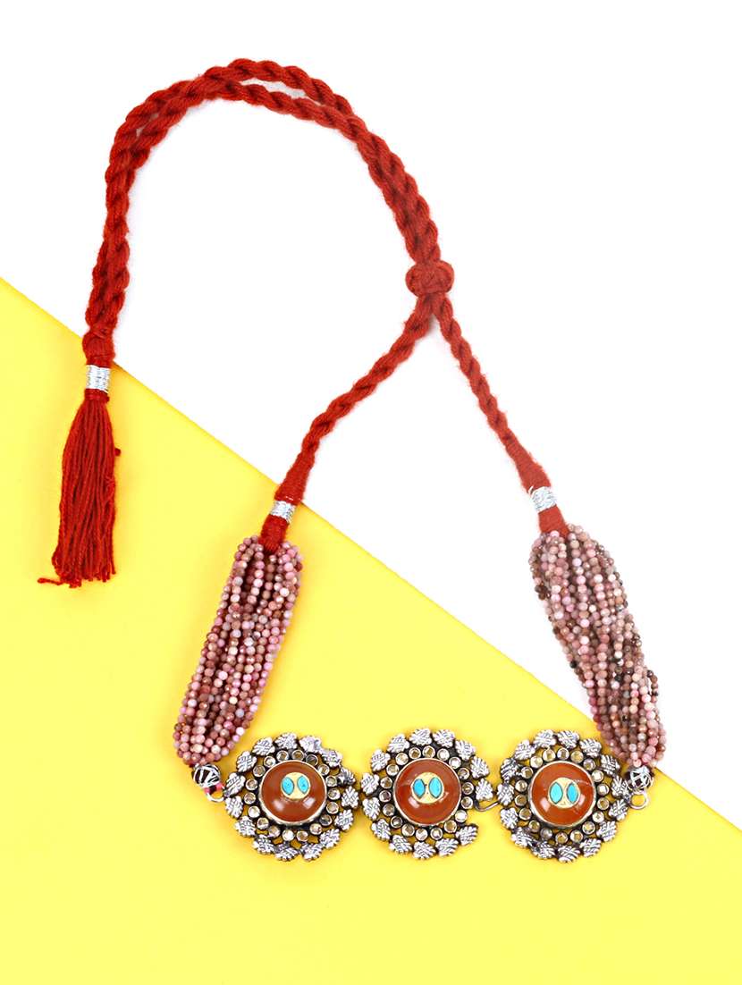 silver handcrafted necklace