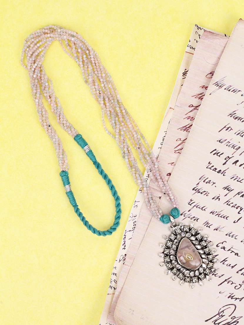 silver handcrafted necklace