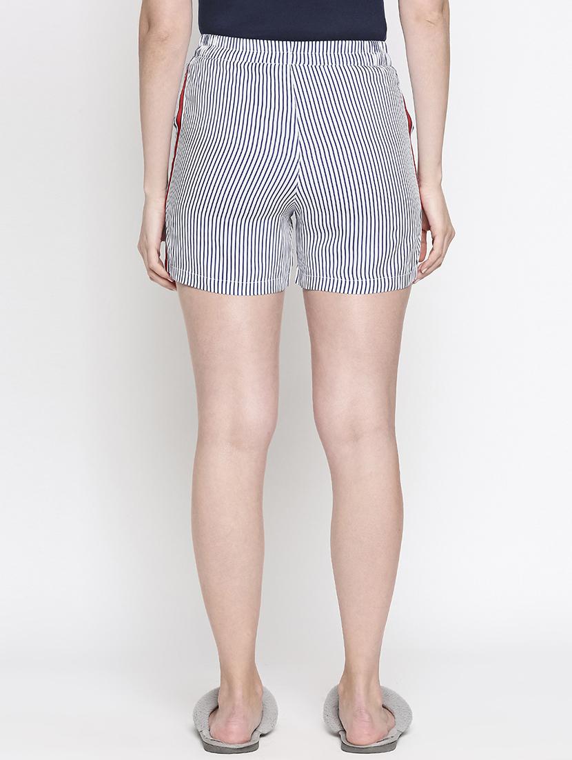 navy blue striped short - 18155140 - Standard Image - 2