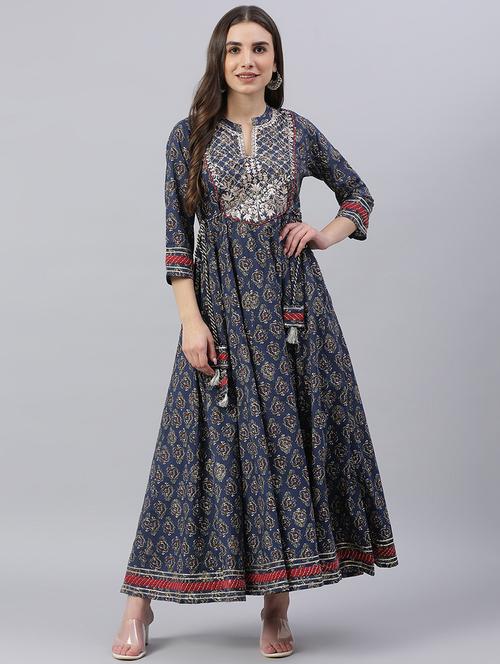 women's flared kurta - 18163095 - Standard Image - 0
