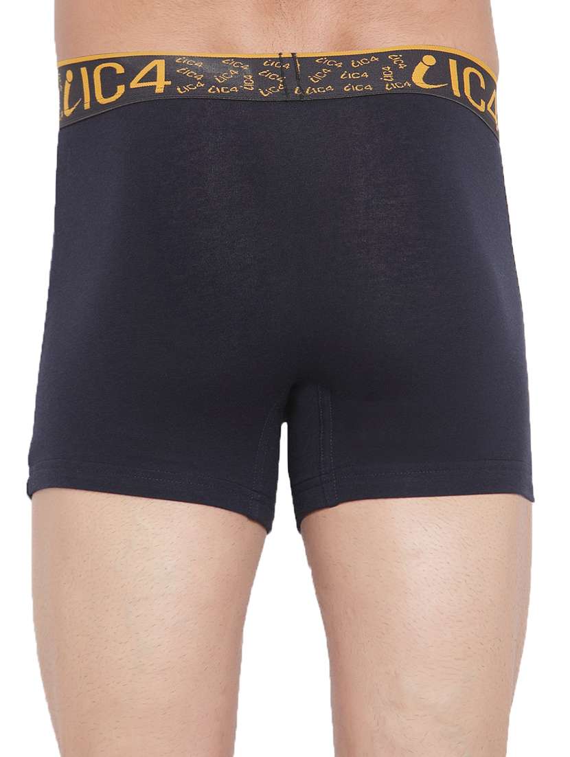 navy blue printed trunks brief - 18164227 - Standard Image - 2