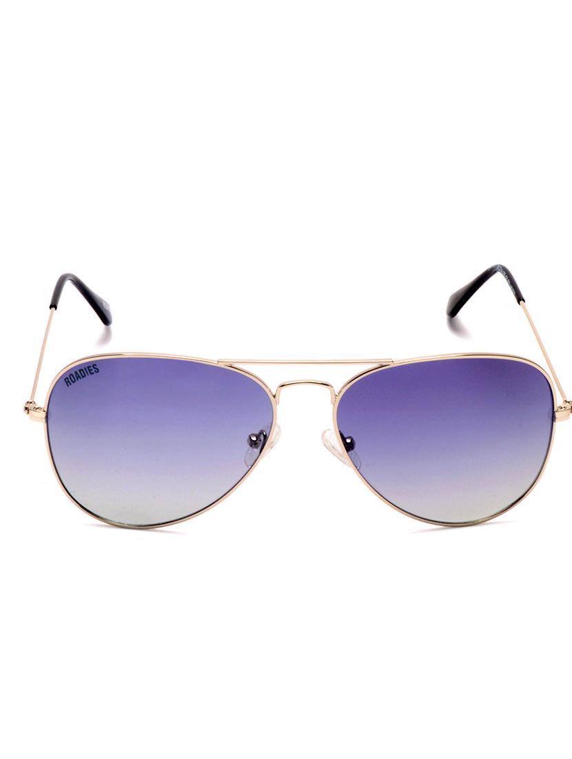 silver aviator frame sunglass - 18164358 -  Zoom Image - 0