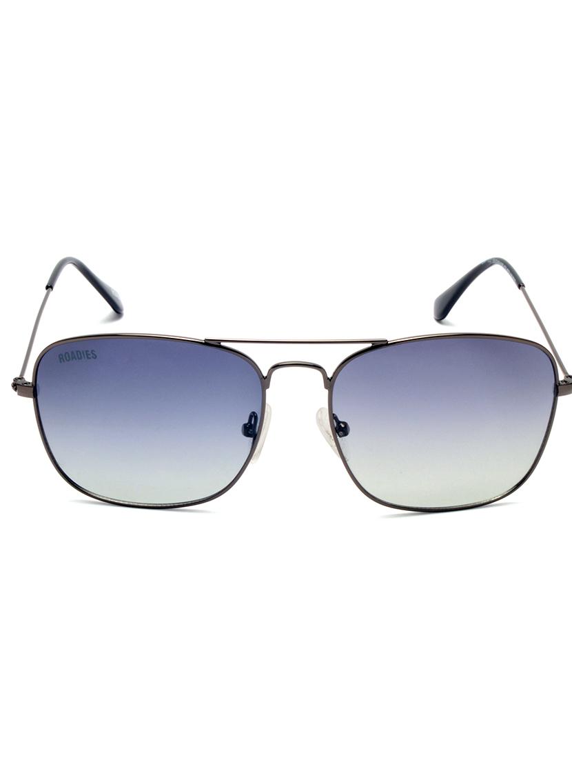 silver aviator frame sunglass - 18164361 - Zoom Image - 0