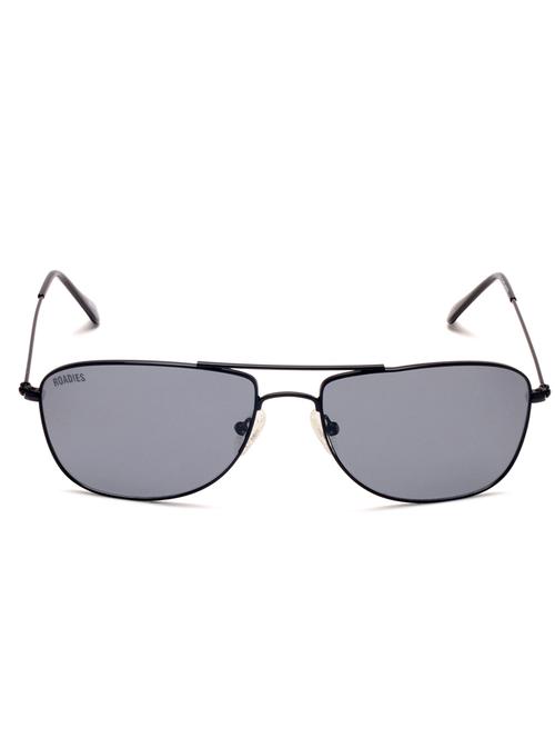 roadies rd-104-c2 rectangular polarised sunglasses uv400 protection - 18164370 - Standard Image - 0