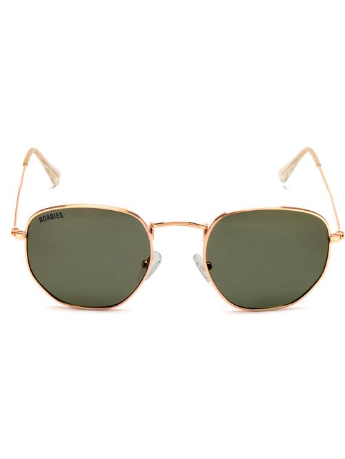 roadies rd-105-c1 hexagonal polarised sunglasses uv400 protection - 18164373 - Standard Image - 0