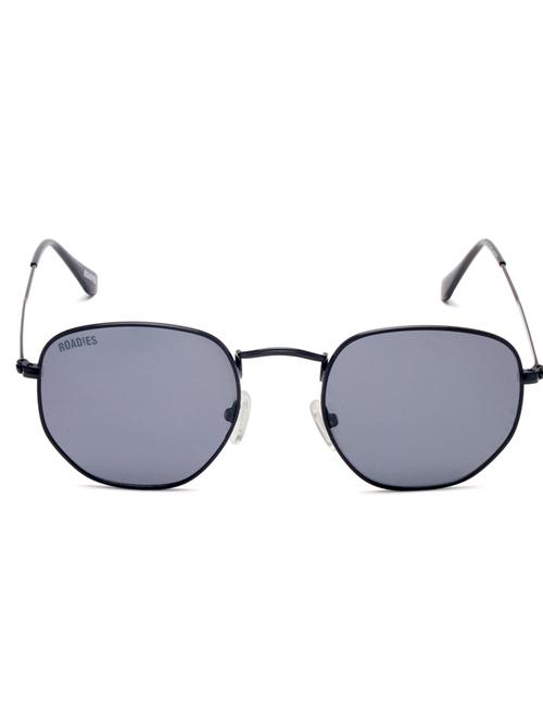roadies rd-105-c2 hexagonal polarised sunglasses uv400 protection - 18164374 - Standard Image - 0