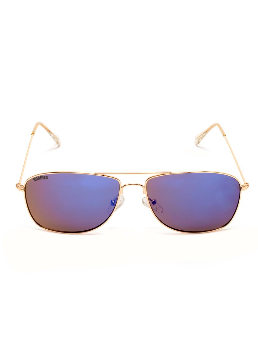 roadies rd-205-c4 rectangular sunglasses uv400 protection - 18164403 - Zoom Image - 0