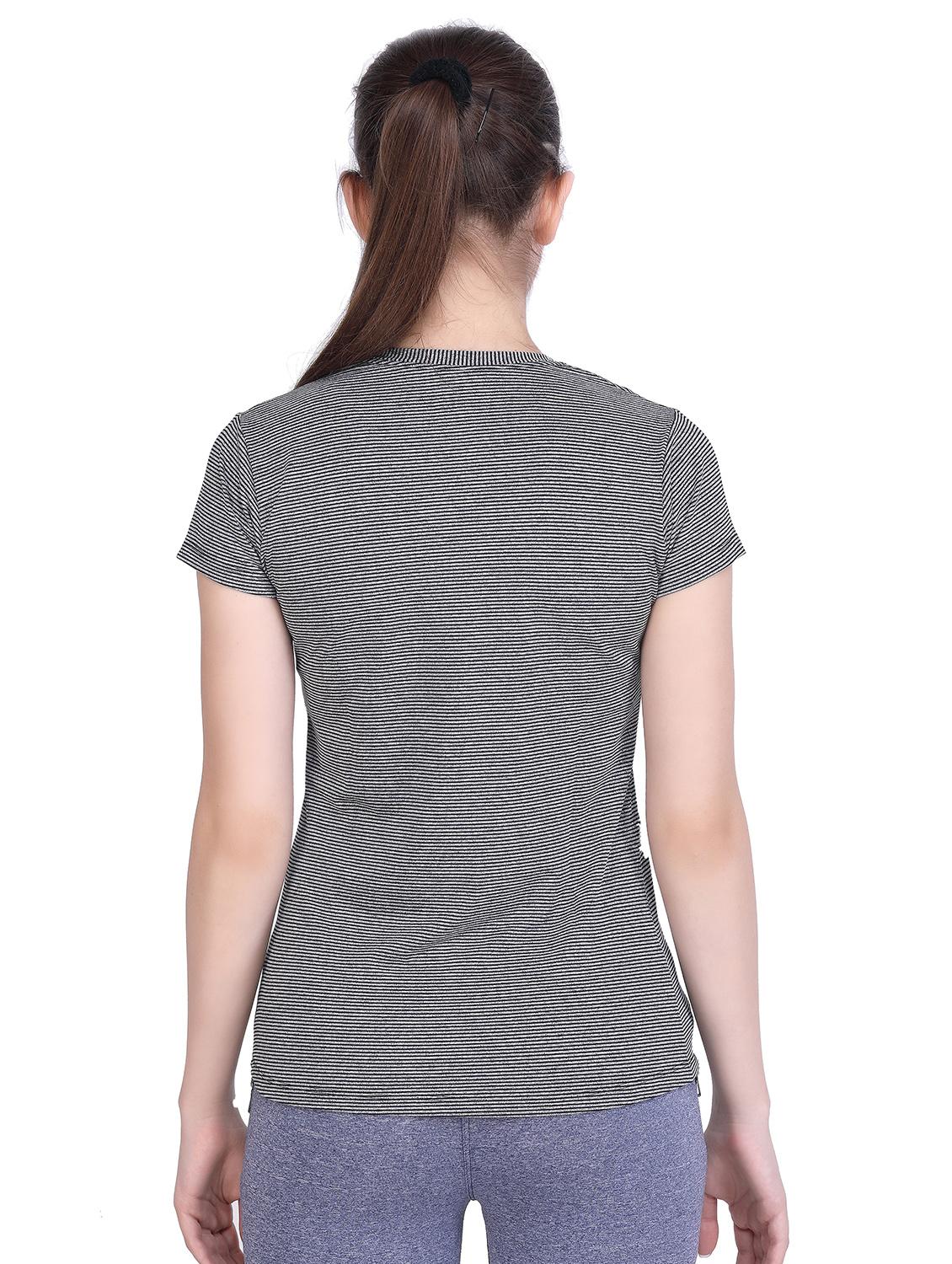 v-neck striped tee - 18164632 - Standard Image - 2