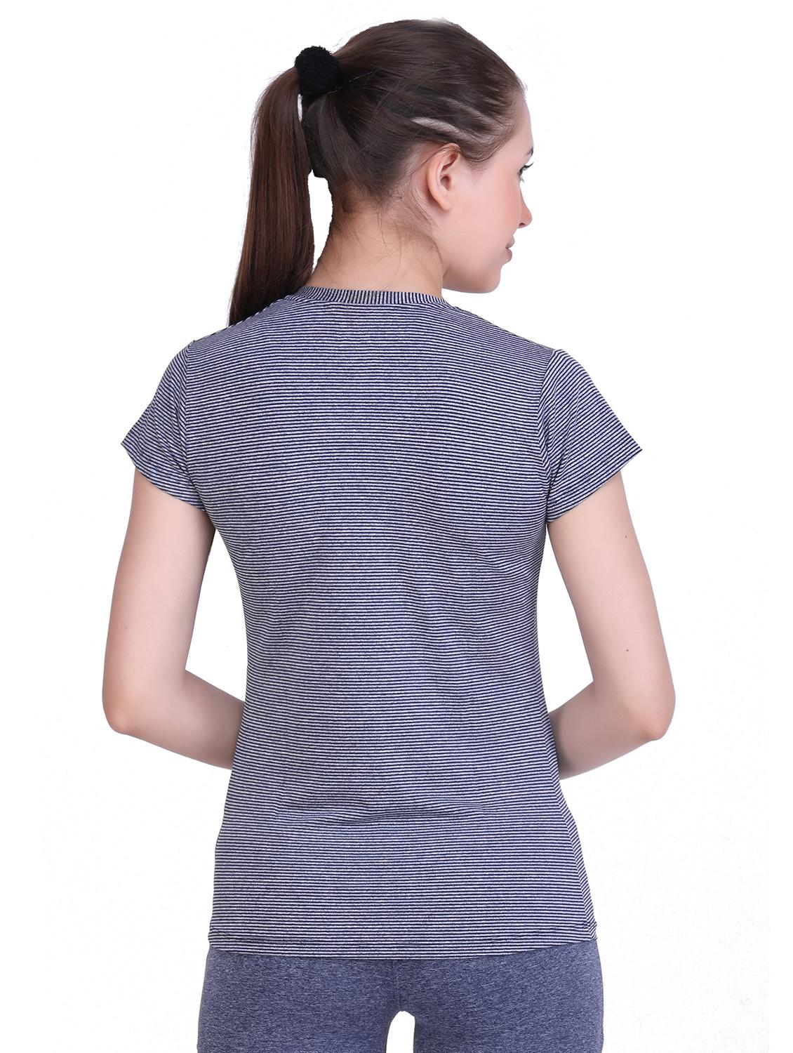 v-neck striped tee - 18164634 - Standard Image - 2