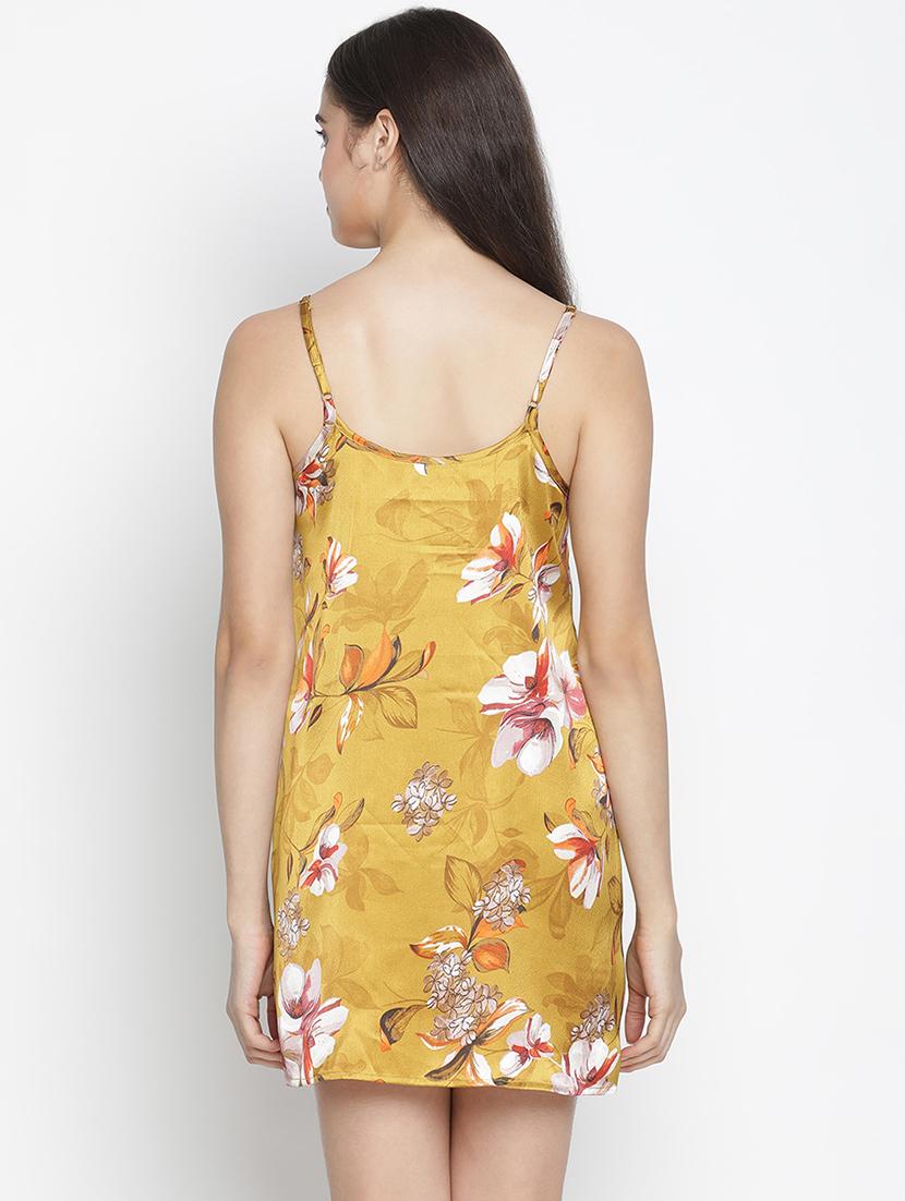 cami neck satin sleepshirt - 18164699 - Standard Image - 2