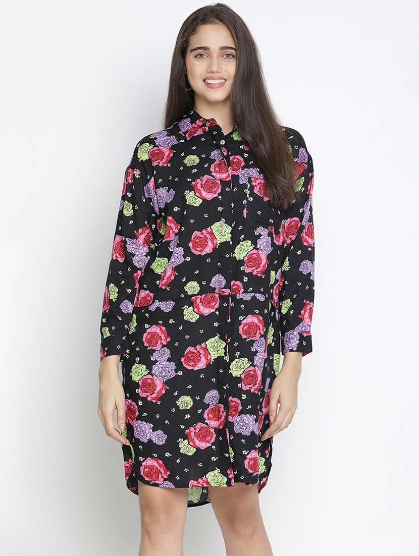 women's sheath floral dress - 18164775 -  Standard Image - 2