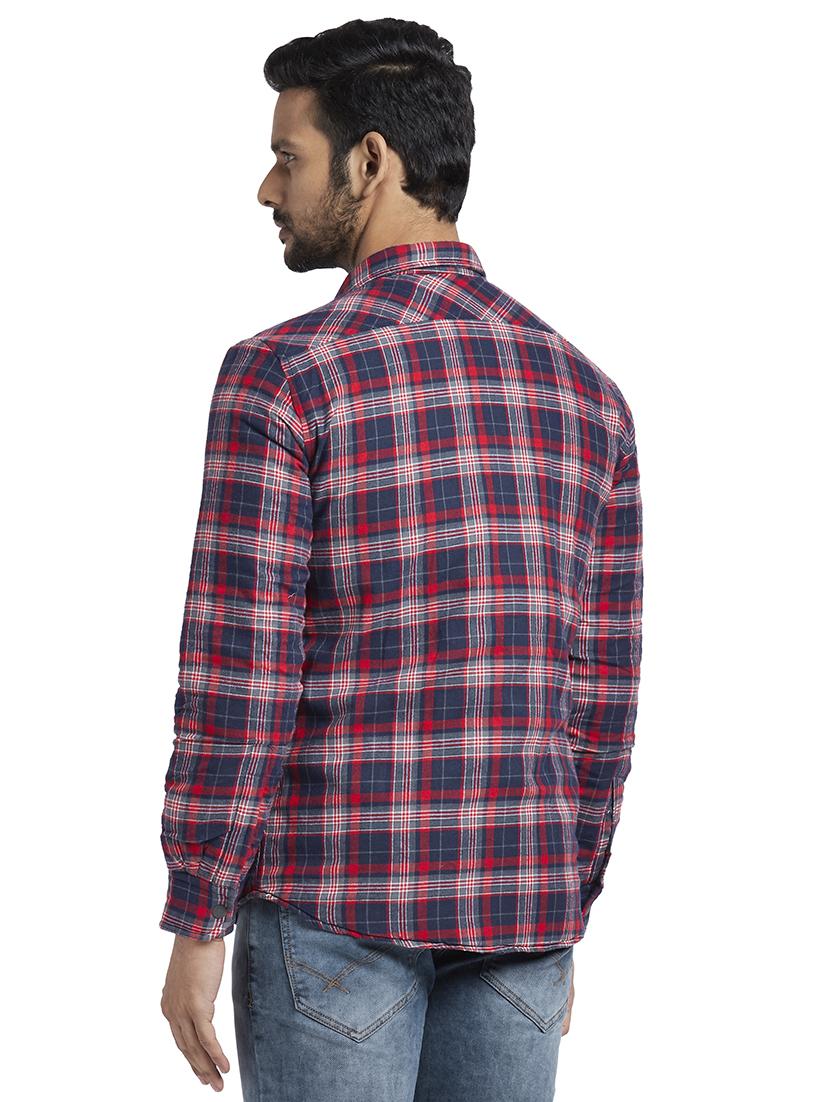 red checked casual shirt - 18169941 - Standard Image - 2