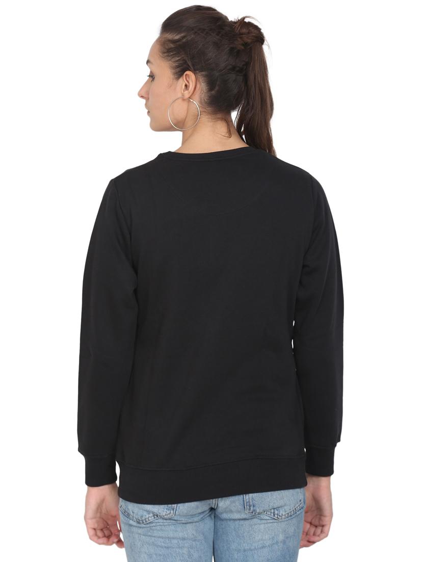 women's chest print sweatshirt - 18170692 - Standard Image - 2