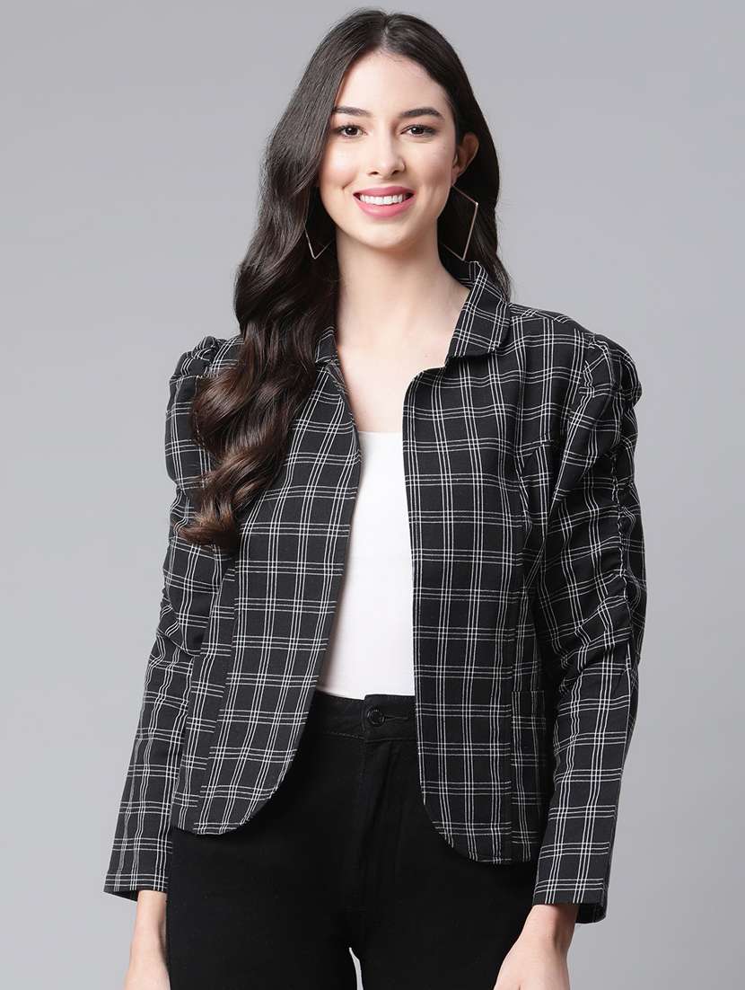 black cotton summer jacket