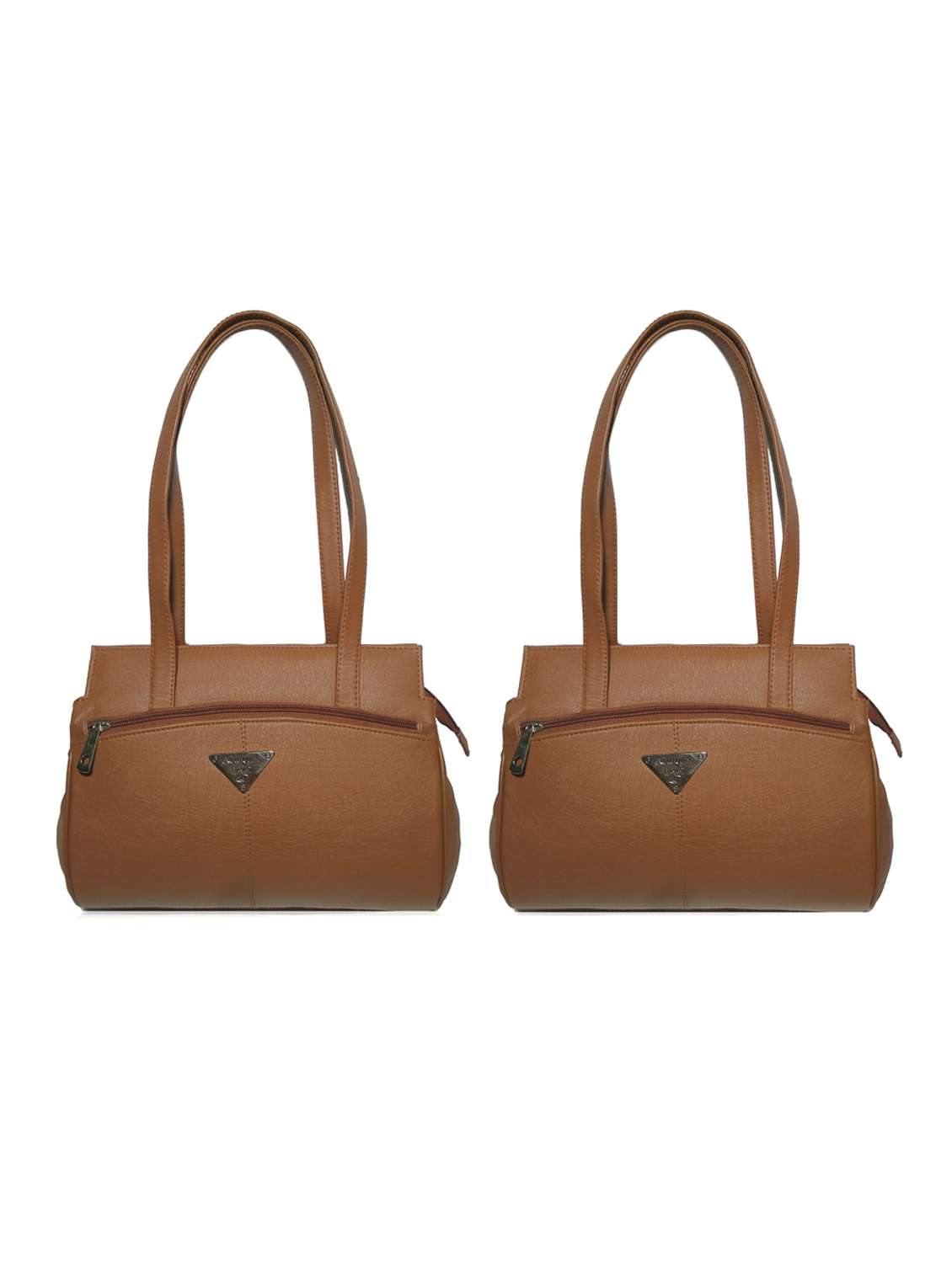 multi colored leatherette (pu) combo handbag
