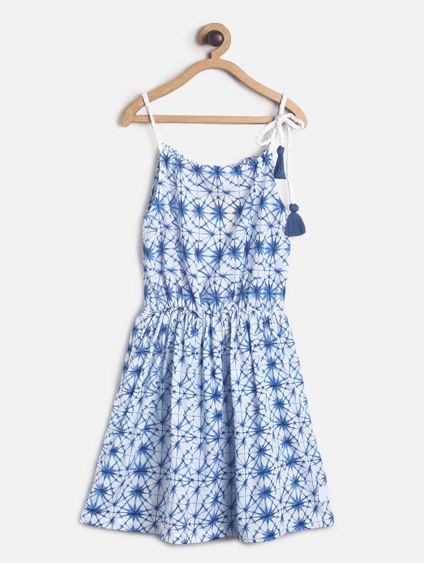 girls halter neck sleeveless frock