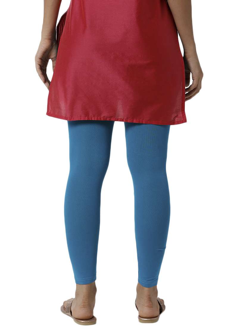 light blue solid legging - 18178516 - Standard Image - 2