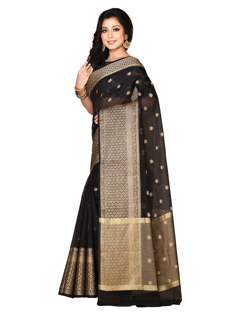 zari work banarasi saree with blouse