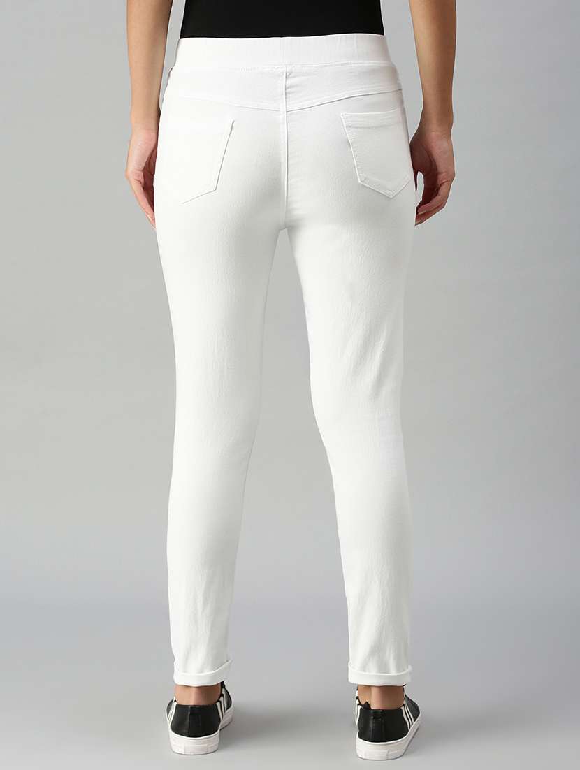 mid rise solid  jegging - 18178734 -  Standard Image - 2