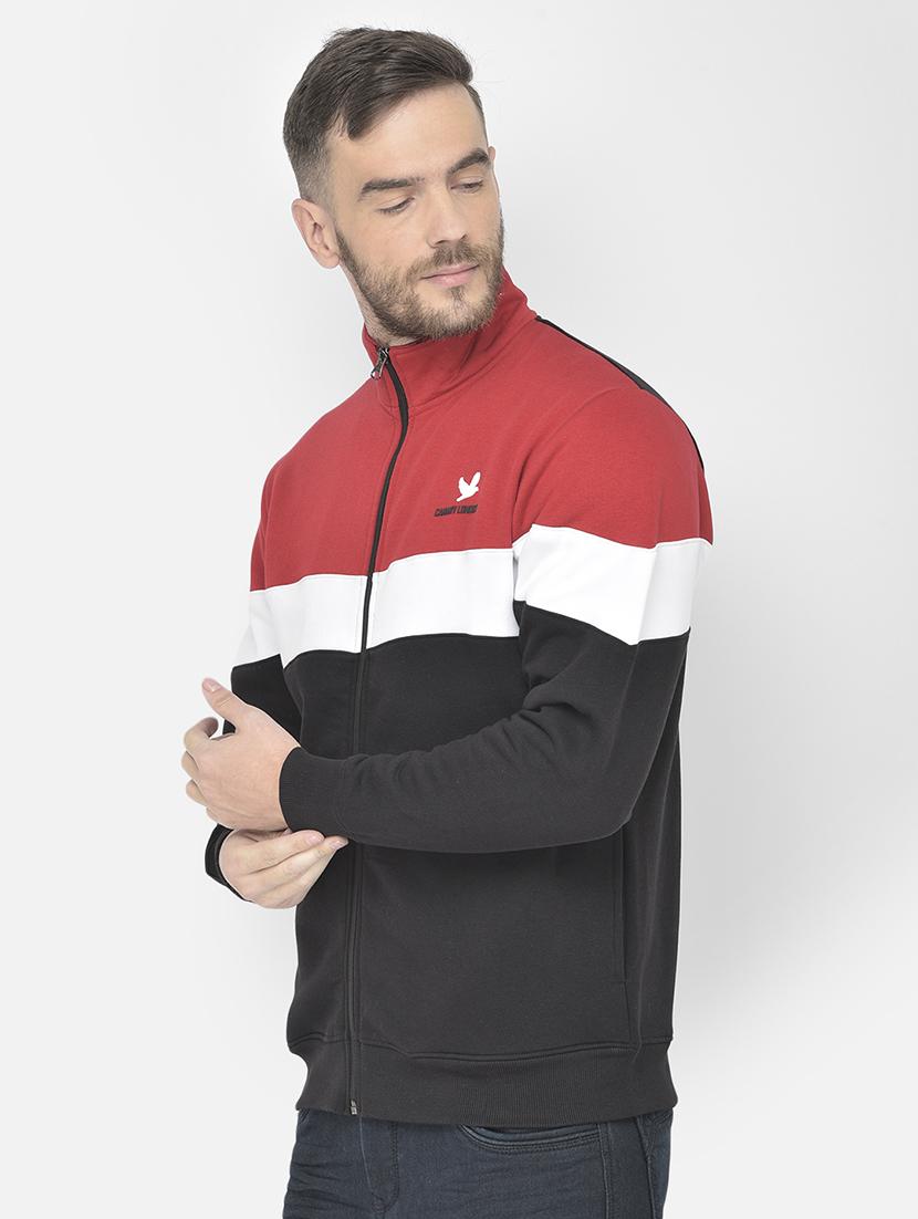 color block bomber jacket - 18178907 - Standard Image - 2