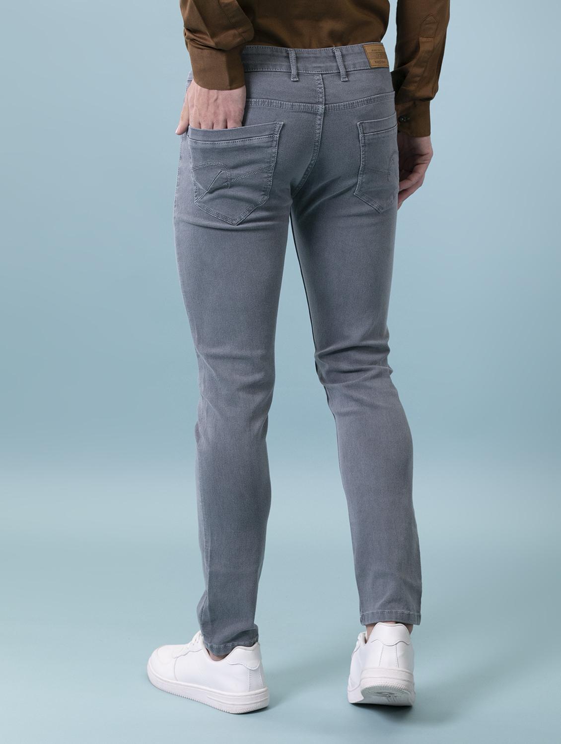 mens slim fit plain jeans - 18182298 - Standard Image - 2