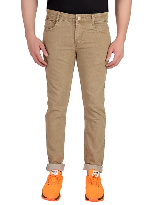 mens slim fit plain jeans - 18182309 - Standard Image - 0