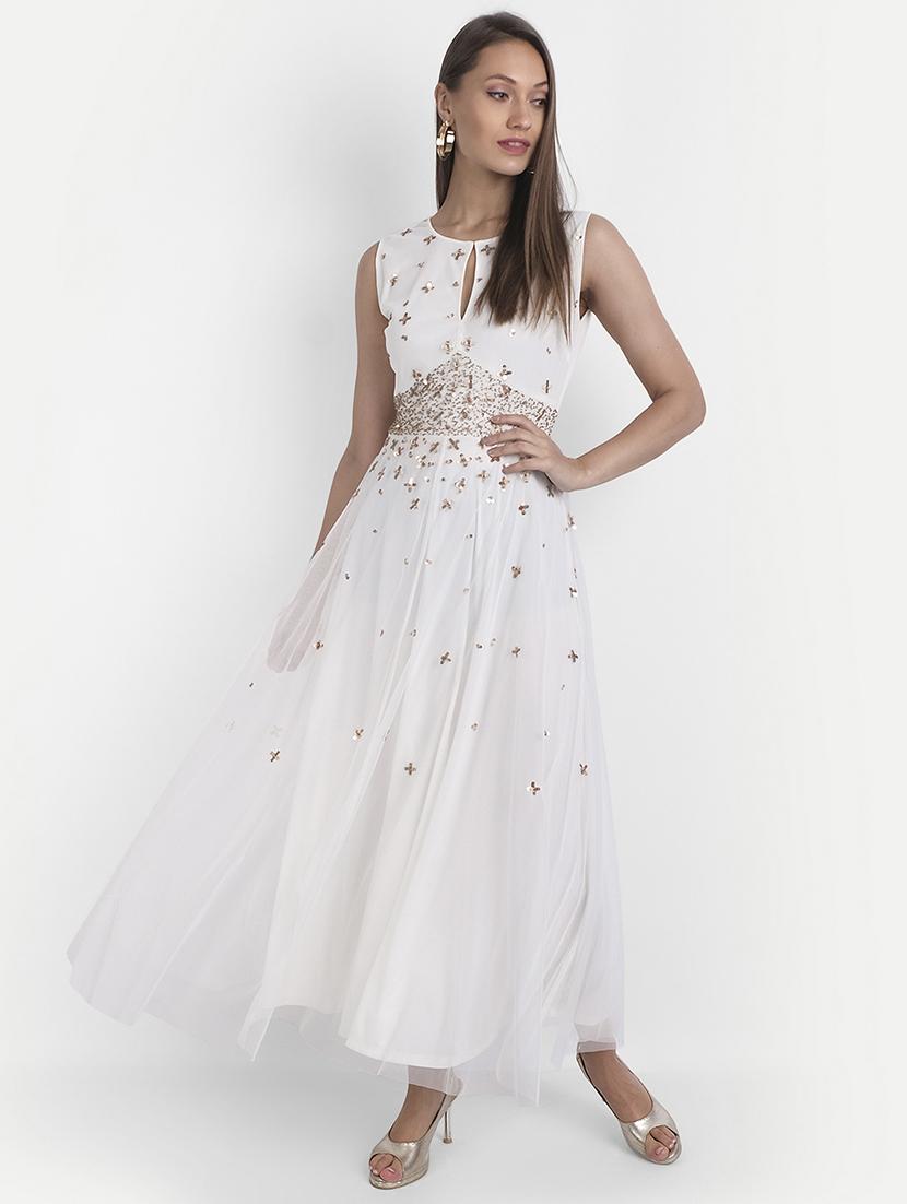 women's fit & flare maxi dress - 18184929 - Zoom Image - 0