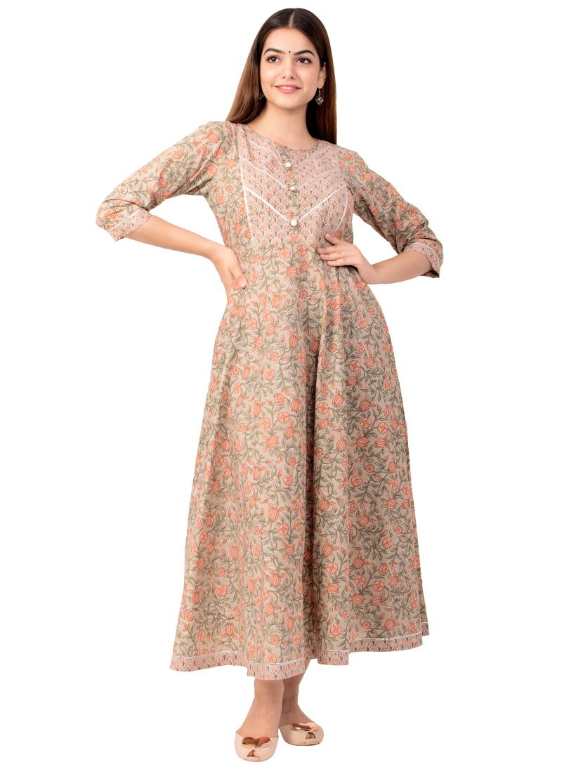 women's flared kurta - 18185572 -  Zoom Image - 0
