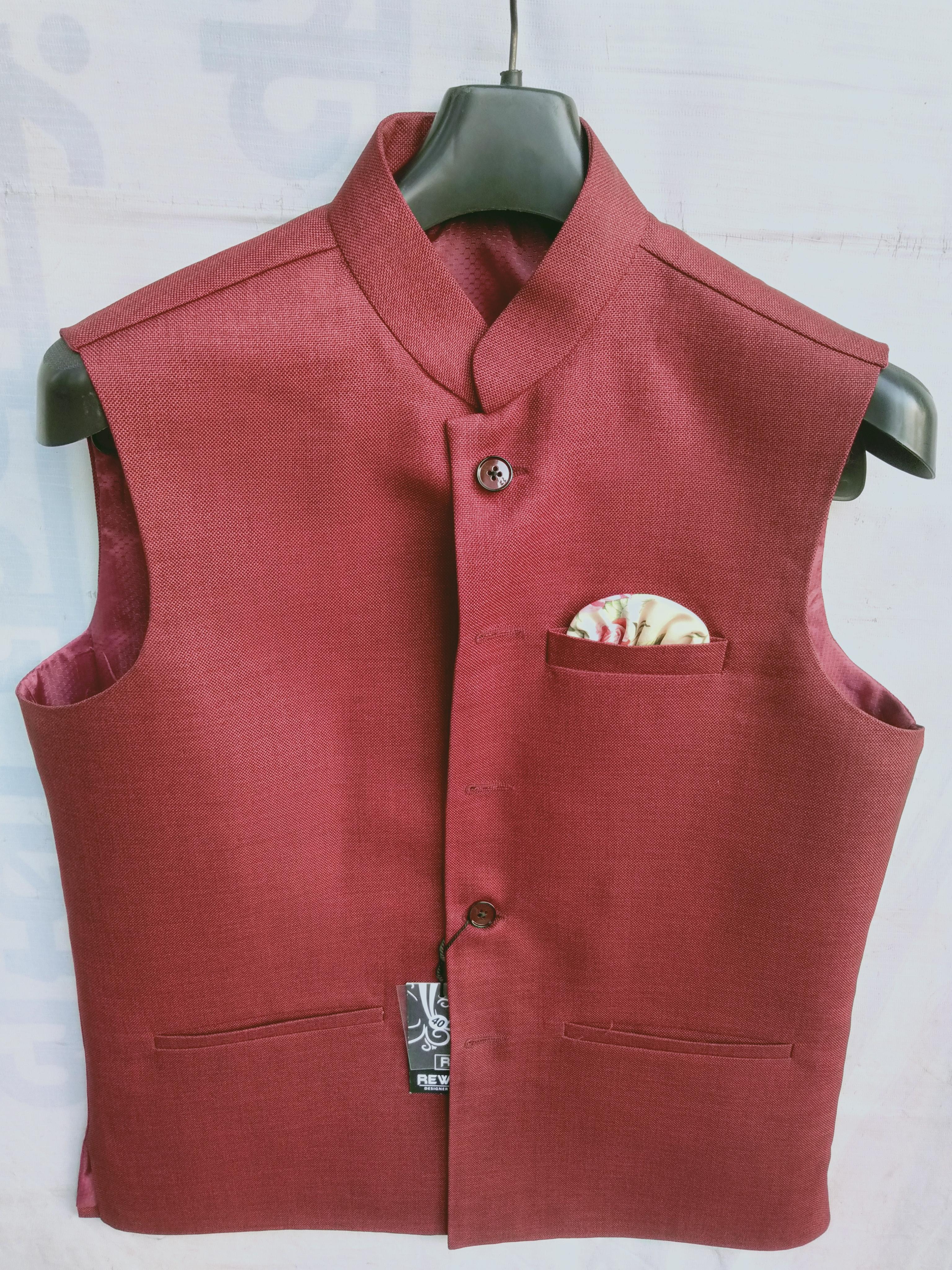 jawahar cut blazer jacket for men - 18188980 - Standard Image - 2